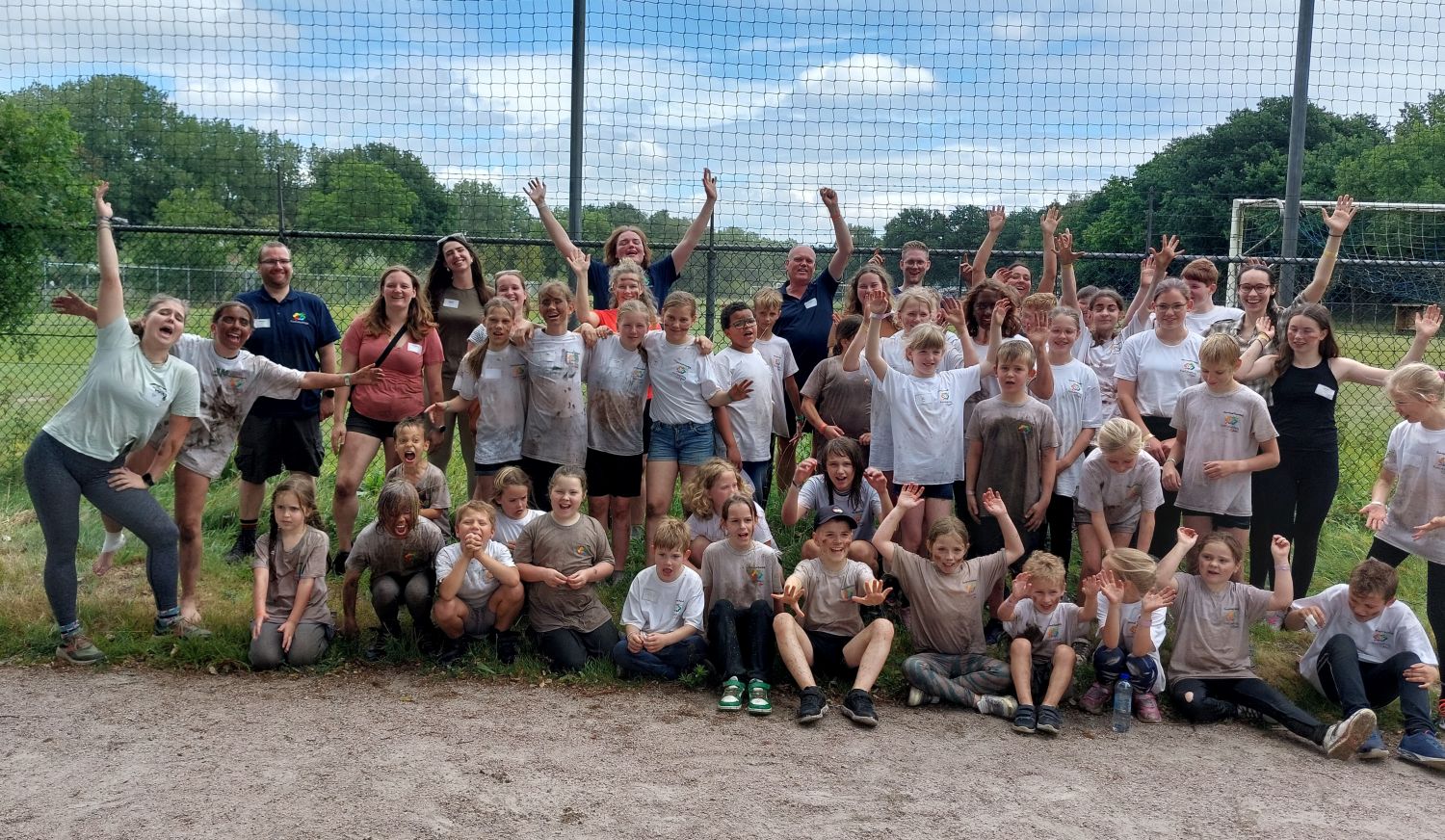 Groepsfoto Survival Fundag